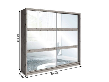 Dormitor GLOBAL265(inclusiv comoda)