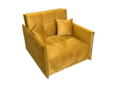 Fotoliu extensibil, GLOBAL345, galben