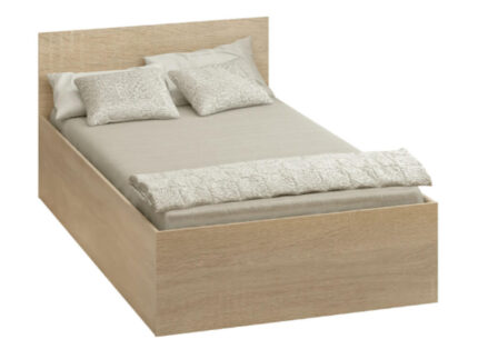 Pat cu somiera, 120/200 cm, GLOBAL358