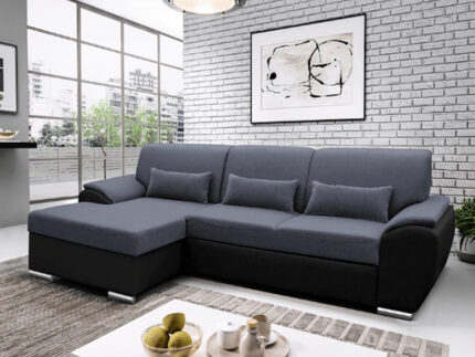 Coltar extensbil, GLOBAL423, negru/gri