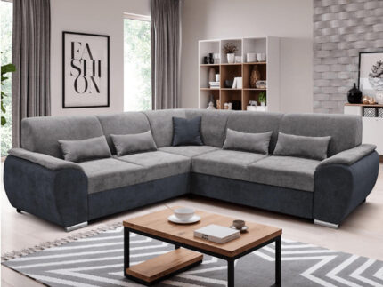 Coltar extensibil, GLOBAL424, negru/gri