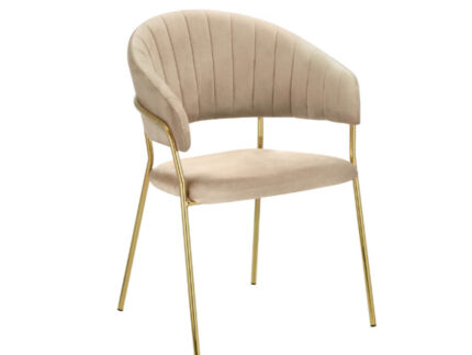 Scaun GLOBAL494, crem